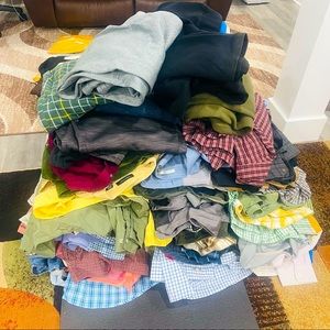 HUGE LOT Men's Plus Clothing (have more than pictured) MESSAGE ME, SEE BELOW